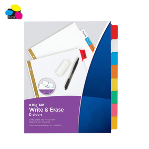 Cổ điển tùy chỉnh bảng nội dung 10 Tab ngăn với số in - Product Image 1