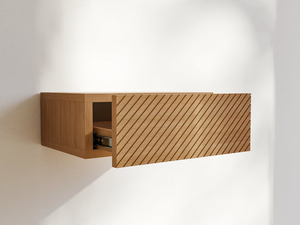 Top Selling Rustic Style Furniture Bedroom Hotel Wooden Luxury Wholesale Wooden Organizer Drawer Nightstand Nordic <b>Bedside</b> Table - Product Image 3