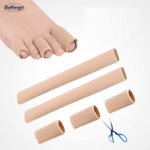 Protège-orteils et doigts, douleur aux pieds, <span class=keywords><strong>Tube</strong></span> en Gel de <span class=keywords><strong>Silicone</strong></span>, Bandage protecteur d'orteils, <span class=keywords><strong>Tube</strong></span> d'orteils en <span class=keywords><strong>Silicone</strong></span> - Product Image 3