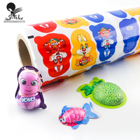 Emballage de boîte-cadeau de Pâques en forme d'œuf avec logo personnalisé, emballage de bonbons, de nourriture, de chocolat, de Noël, film en PVC/PET en blister