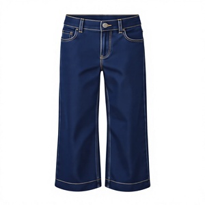 <b>Women's</b> Breathable Mid-Waisted Casual Simple <b>Baggy</b> <b>Jeans</b> Loose Pants Woven Denim Spandex/Cotton Medium Wash Wide Classic Mid - Product Image 2