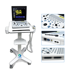 Máquina <span class=keywords><strong>de</strong></span> Ultrasonido Médica Portátil en Oferta, <span class=keywords><strong>Precio</strong></span> Bajo, Imágenes en Blanco y Negro, Sonda Dual Convexa Lineal, Veterinaria y Humana - Product Image 2