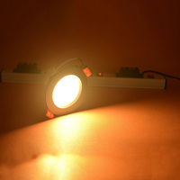 En gros, Cadre de spot encastré en aluminium pour downlight SMD, blanc/noir, LED, indice IP44, pour plafonnier domestique et de bureau