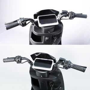 Wholesale Private Label Electric Scooter 10 Inches 3.00-10 Tire CKD Price <b>Backrest</b> Electric Motorbike Dirt Bike 72V 45KM/H - Product Image 6