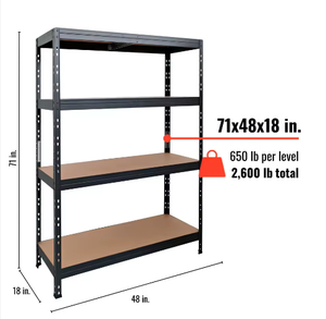 High Capacity 5000kg Heavy Duty Acrylic Clothing Display <b>Rack</b> with Adjustable Perforated <b>Shelves</b> 3 <b>Shelves</b> Quick Installation - Product Image 1