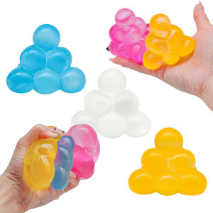 CHENXI - Juguete Antiestrés de TPR, Bola de Malta Superelástica de 6 cm, Ecológica, para Aliviar el Estrés - Product Image 3