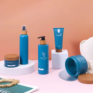 Conteneur vide personnalisé biodégradable pour gel douche, en plastique PE-HD de luxe, bouteille et tube de shampooing et d'après-shampooing pour hôtel - Product Image 4