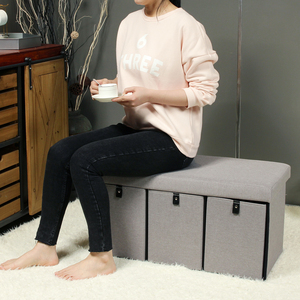 Bailey Living Room Living Room Furniture Collapsible <strong>Storage</strong> Ottoman <strong>Bench</strong> <strong>with</strong> Drawers - Product Image 4
