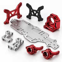 Service de fraisage CNC et d'électroérosion à fil pour l'usinage de pièces RC personnalisées en acier inoxydable/aluminium, tolérance de précision