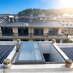 Puits <span class=keywords><strong>de</strong></span> lumière coulissant automatique en alliage d'aluminium personnalisé <span class=keywords><strong>de</strong></span> <span class=keywords><strong>petite</strong></span> taille avec isolation thermique et caractéristiques imperméables pour le <span class=keywords><strong>toit</strong></span> <span class=keywords><strong>de</strong></span> la cuisine, la pergola - Product Image 2