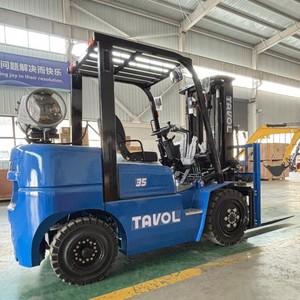 Montacargas Chino de 3 Toneladas, Montacargas de GLP/Gas de 3.5 y 5 Toneladas, Accesorios Personalizados, Montacargas de Gasolina y GLP con Pantalla de Visualización de Peso - Product Image 2