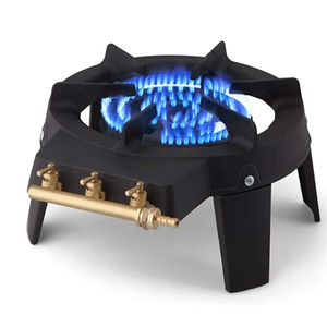 Accessoire de barbecue portable : Contrepoids réglable en fonte pour rôtissoire électrique et à gaz, pour grille et broche - Product Image 1