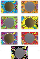Autocollants à gratter personnalisés, 8 styles, série de cartes à gratter, autocollants, coupons à gratter DIY, tickets à gratter, récompenses pour enfants