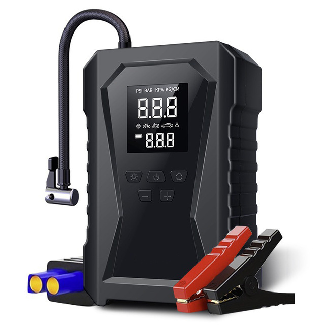 Jump Starter 12V 8000mAh 2000A Peak Current High Power Car Power Bank Multi-Function Portable Lithium Battery (Model