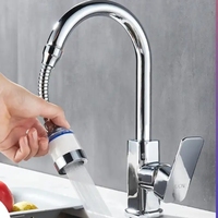 360 rotation pivotant robinet Extender bec anti-éclaboussures tête économiseur d'eau cuisine maison étendue douche filtre de pulvérisation