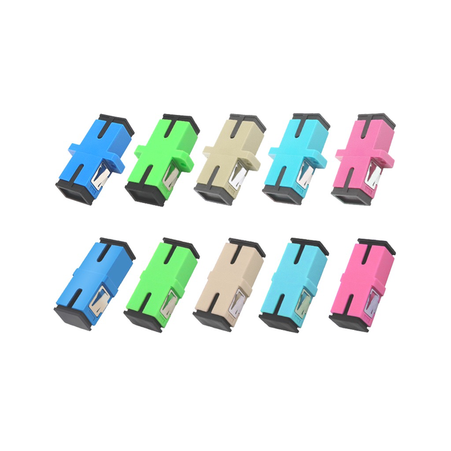 SC SX MM SM Optic Cable Connector for FTTH FTTX WiFi 4G Networks Coupler Optical Fibre Adapter FTTMAX Brand 1 Year Warranty