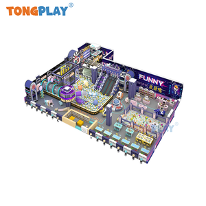 École commerciale <span class=keywords><strong>château</strong></span> vilain aire de jeux enfants jouer au sol centre piscine de sable intérieure pour les enfants - Product Image 2