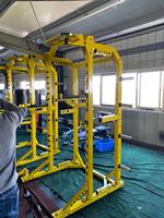 XINRUI Power Half Rack Commercial Multi Functional Half Power Cage Free Weight Fitness Gym Equipment
