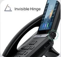 Teléfono IP Inteligente Yealink T88V Pro con Android 13, Teléfono de Escritorio Empresarial SIP VoIP