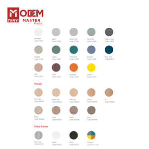 מיני פלדה קשת mdf שולחן אוכל להגדיר עבור 4 סגנון מודרני בית הספר מלון חדר אוכל 4 כיסאות - Product Image 5