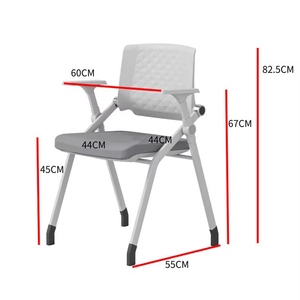 In magazzino centro di formazione <span class=keywords><strong>sedie</strong></span> sala riunioni <span class=keywords><strong>sedie</strong></span> da ufficio pieghevole con ruota e blocco note - Product Image 3