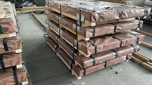 Dx51D + Z atap baja bergelombang-ketebalan 0.5mm, tahan badai pasir, FOB Jebel Ali - Product Image 5