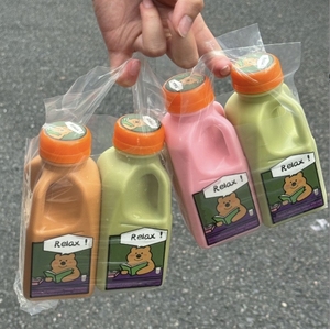 Stock Milk Tea Juice Beverage <strong>Bottle</strong> 350ml 500ml <strong>Plastic</strong> <strong>Drinking</strong> <strong>Bottle</strong> - Product Image 2