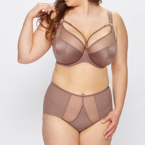 Di alta qualità classico Sexy ricamato in <span class=keywords><strong>Tulle</strong></span> <span class=keywords><strong>trasparente</strong></span> a copertura completa reggiseni taglie forti per le donne - Product Image 1