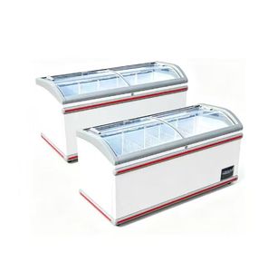 ตู้แช่แข็งแบบโค้งกระจกใสสำหรับเก็บอาหารทะเลและน้ำแข็ง รุ่น DC8001 - Product Image 3