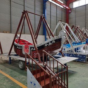 Ejor-Juego de trucos de barco antiguo clásico en remolque, mini Barco, <span class=keywords><strong>piratas</strong></span> en venta - Product Image 6
