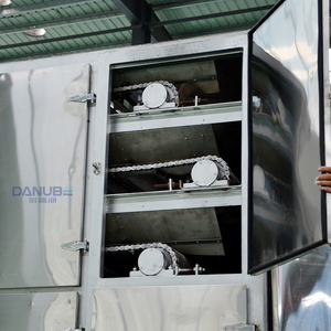 เครื่องอบแห้งผักเมล็ดแดงแบบตาข่ายเครื่องอบแห้งแบบเข็มขัดอุตสาหกรรมขนาดใหญ่แบบอัตโนมัติ - Product Image 6