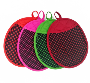 Tapis de barbecue résistant à la chaleur, tapis de pot antidérapant pour cuisine en plein air, hybride coton-silicone épaissi (<span class=keywords><strong>promo</strong></span> multi-pack) - Product Image 6