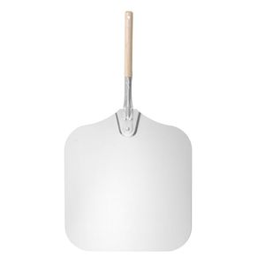 Pala per Pizza Quadrata HENDI 405x760mm con Manico Corto per Forno - Product Image 1