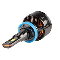 Nouveau Matériel Ninc Alliage 300W Led Phare Ampoule CSP 12V H1 H3 H4 H7 H11 9005 9006 9007 H13 Led Ampoules