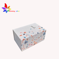 Boîte d'emballage de vase en carton avec fermeture magnétique de luxe, couleur assortie, avec couverture en papier, insert en mousse, boîte cadeau en papier de vente au détail