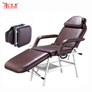 Ayarlanabilir Özelliklere Sahip Taşınabilir Katlanabilir Güzellik Dövme Masaj Masası, Oturma Odası, Spor Salonu, Yatak Odası ve Otel Kullanımı için Metal Çerçeveli - Product Image 1