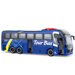 Autobús de Juguete Ligero para Niños, Modelo de Simulación Unisex con Fricción, Hecho de Plástico ABS Resistente, para Edades de 8 a <span class=keywords><strong>13</strong></span> Años - Product Image 1