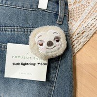 Peluche en tissu Zootopia, personnage de dessin animé, Nick le renard et Judy la lapine, broche, accessoire pour sac à dos d'étudiant, pour les 5-7 ans