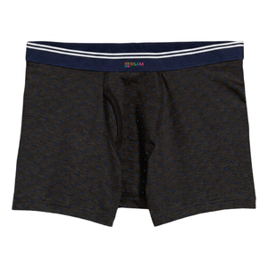 Men's Cotton Mid-Rise Knitted <b>Boxer</b> Briefs Breathable Comfortable Quick Dry High Quality - Product Image 2