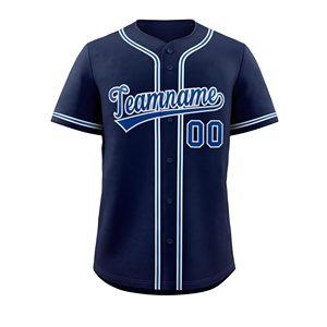Eco-Friendly Custom Cotton Baseball Jerseys Team Uniforms with Sublimation <b>Transfer</b> Print OEM Available - Product Image 3