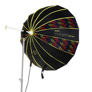 Nuevo NiceFoto, el primer paraguas portátil RGBWW de 100 vatios del mundo con batería, luz bastante suave para videografía - Product Image 3