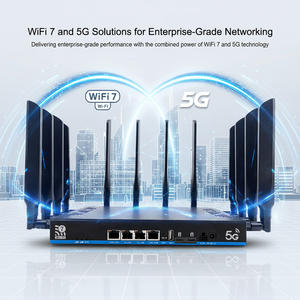 MTK7988AV Quad Core Sdx75 5G Enterprise Router Dual-Tri-Band WiFi7 2.5G WAN 3 LAN Sim-Kartens chnitt stelle Z8806BE-DS-T 19000 Mbit/s - Product Image 2