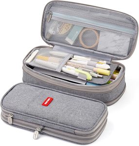 Étui à crayons et stylos grande capacité pour l'école et le bureau, sans fermeture, organisateur de rangement haute capacité - Product Image 6