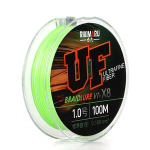 Rikimaru 2024 processus de dessin de tressage de précision Ultra-Fine ligne de pêche de qualité japonaise X8 tresse de leurre pour les pêcheurs professionnels - Product Image 5