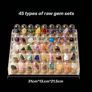 Ornements en pierre naturelle brute en gros : Bouteille de fluorite <span class=keywords><strong>verte</strong></span> pour la vulgarisation scientifique et les cadeaux pédagogiques pour enfants - Product Image 3