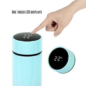 Taza <span class=keywords><strong>de</strong></span> agua con pantalla <span class=keywords><strong>de</strong></span> temperatura LED inteligente <span class=keywords><strong>de</strong></span> acero inoxidable 304 personalizable, taza <span class=keywords><strong>de</strong></span> aislamiento al vacío - Product Image 3