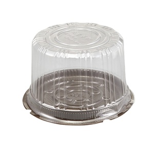 Clear Recycled Plastic take-away Boxes Disposable Cake Container On Sale