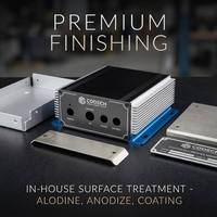 Châssis de serveur de calcul IA 4U 5U pour montage en rack, boîtier d'ordinateur industriel de précision avec aérations de refroidissement, en tôle de précision sur mesure