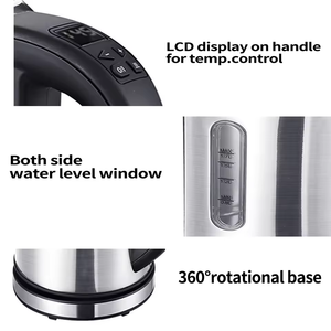 ETL Stainless Steel Certified FADA Electric <b>Kettle</b> 1.6-2.0L Automatic Shut-off 360 Degree Rotational Base Hotel Home Kitchen - Product Image 6