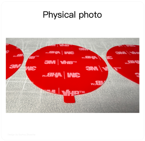 Corte troquelado: <span class=keywords><strong>Cinta</strong></span> acrílica sólida <span class=keywords><strong>transparente</strong></span> de <span class=keywords><strong>doble</strong></span> cara de <span class=keywords><strong>3M</strong></span> 4905 (0.020 pulgadas (0.5 mm) de grosor) - Product Image 1